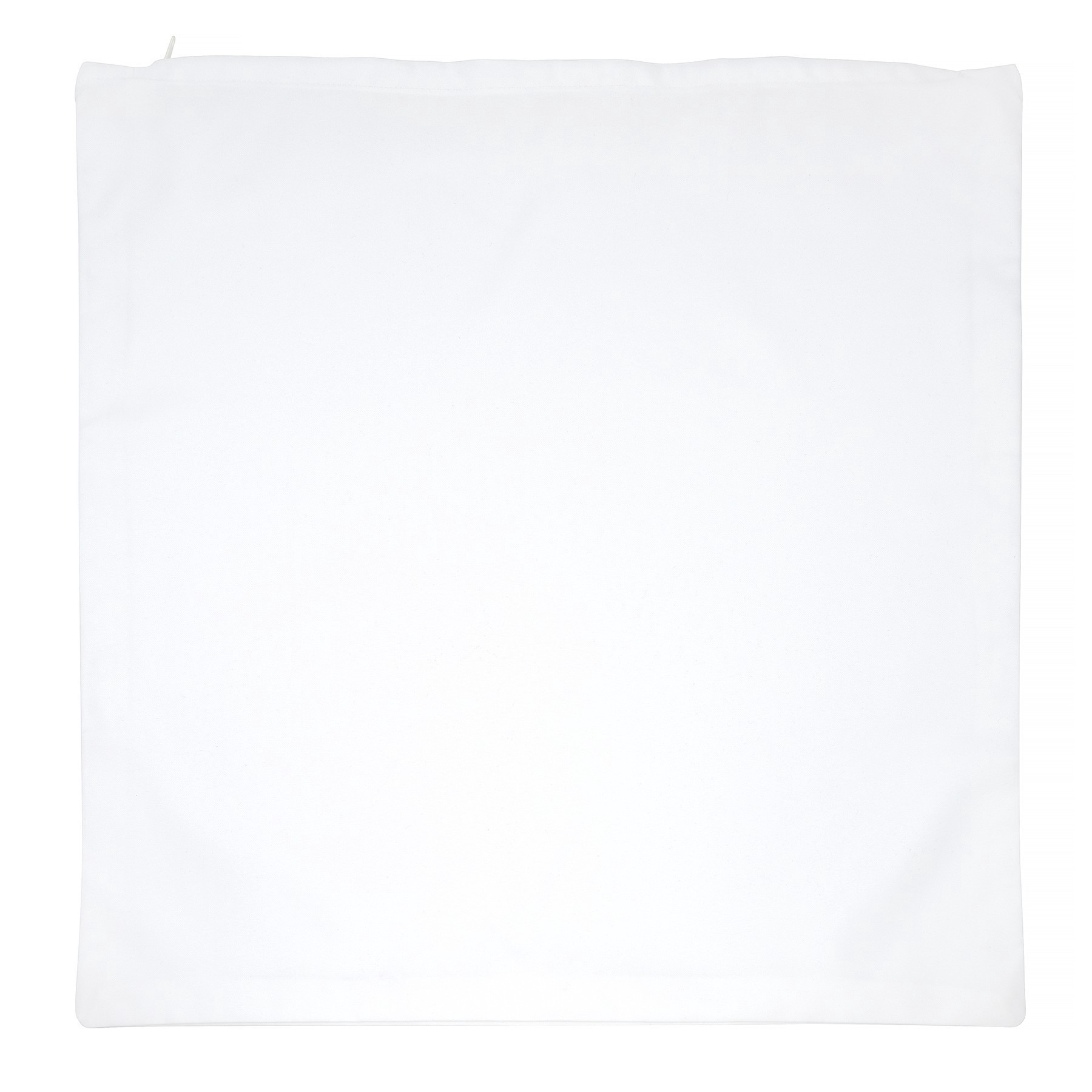 slide 2 of 2, 18" X 18" White Sublimation Throw Pillow Cover With Zipper By Make Market, 18 in x 18 in