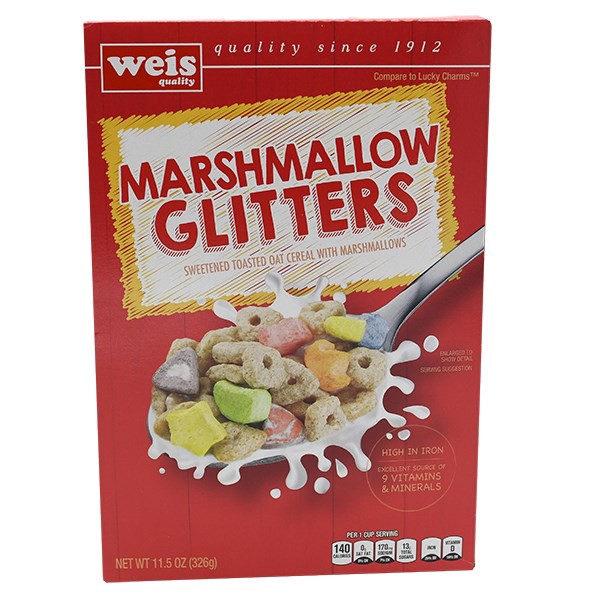 slide 1 of 1, Weis Quality Marshmallow Treasures Cereal, 11.5 oz