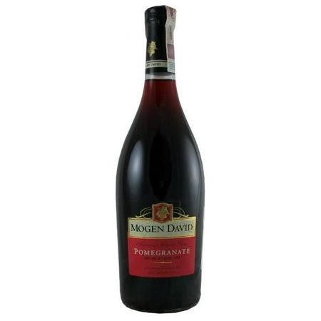 slide 1 of 1, Mogen David Pomegranate Wine, 750 ml