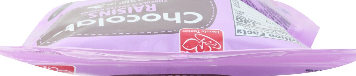 slide 4 of 9, Harris Teeter Choc Covered Raisins, 1 ct