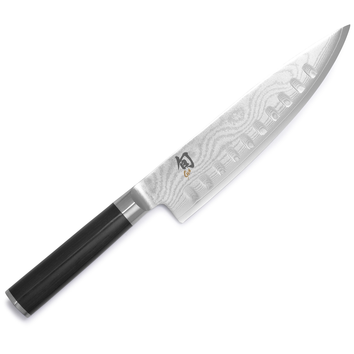 slide 1 of 1, Shun Classic Hollow-Edge Chefs Knife, 8 in