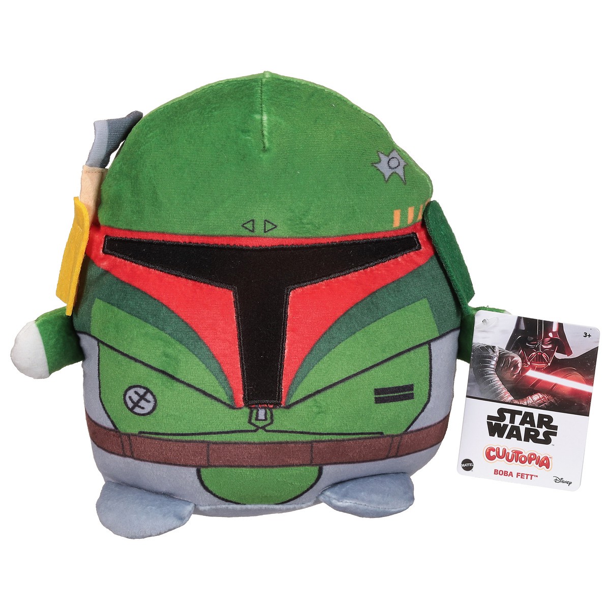 slide 9 of 9, Mattel Cuutopia Star Wars Boba Fett Toy 1 ea, 1 ea