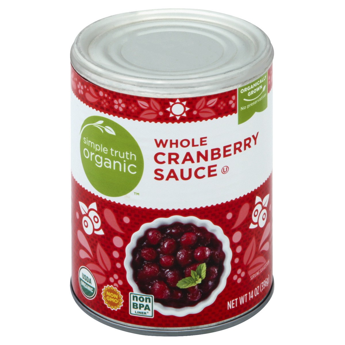 slide 3 of 3, Simple Truth Cranberry Sauce 14 oz, 14 oz