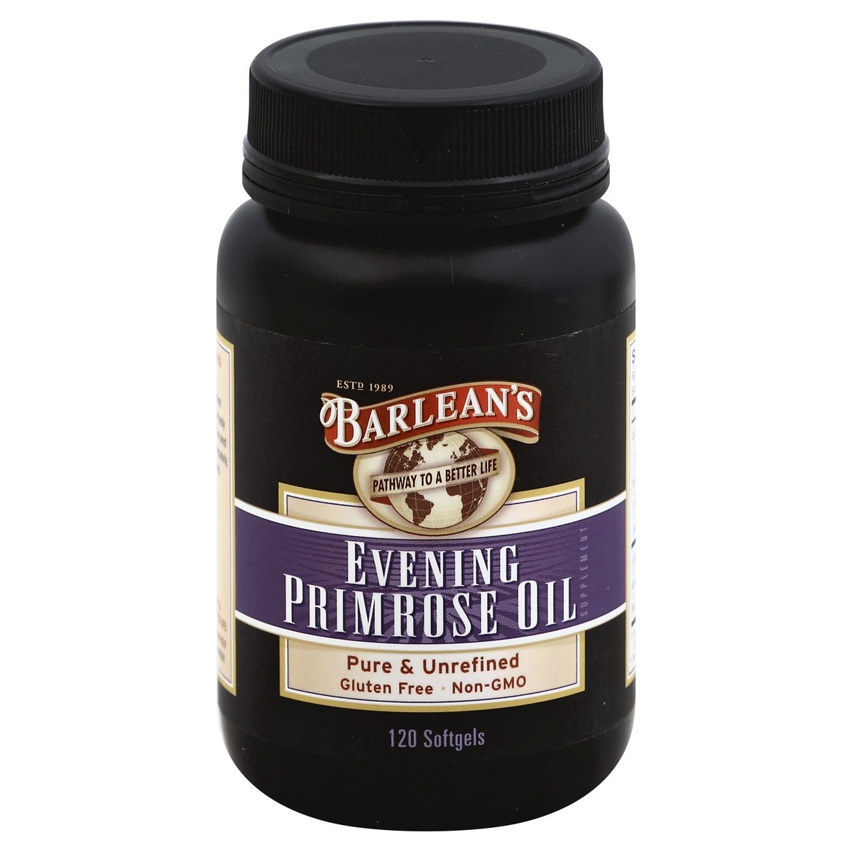 slide 4 of 4, Barlean's Evening Primrose Oil 120 ea, 120 ct