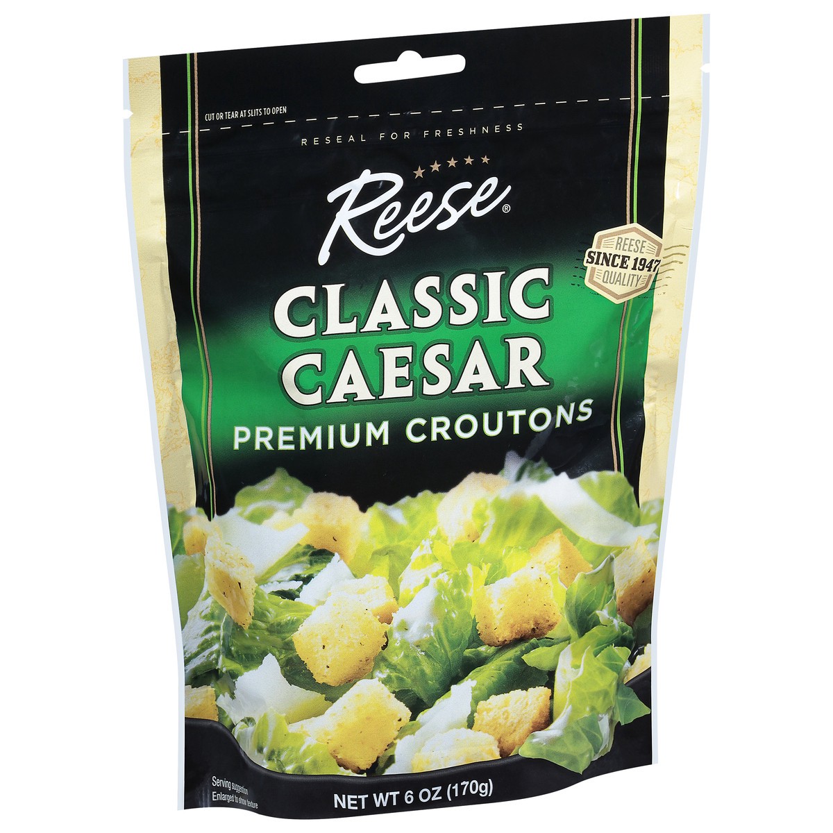 slide 2 of 14, Reese Premium Classic Caesar Croutons 6 oz, 6 oz