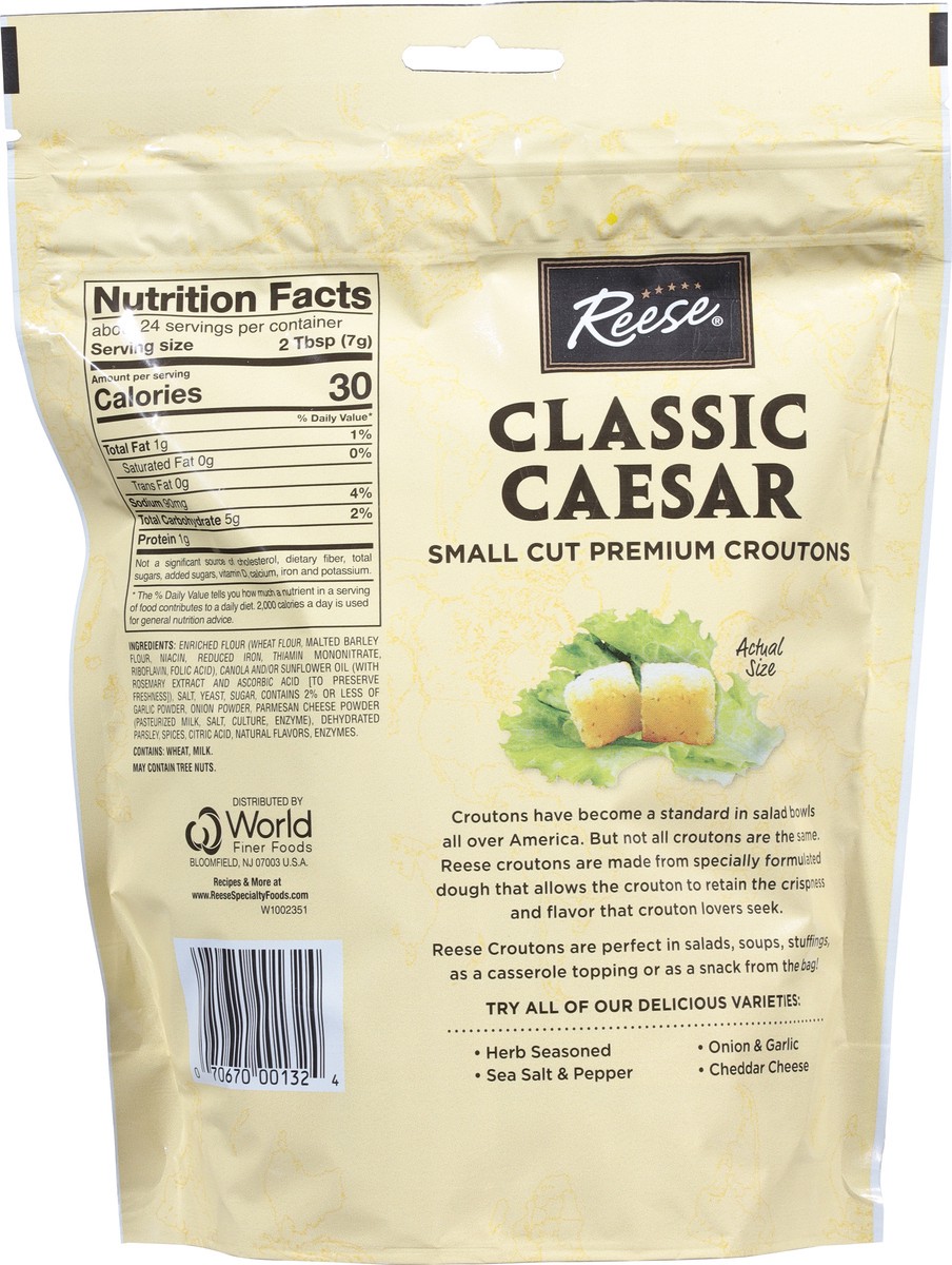 slide 8 of 14, Reese Premium Classic Caesar Croutons 6 oz, 6 oz