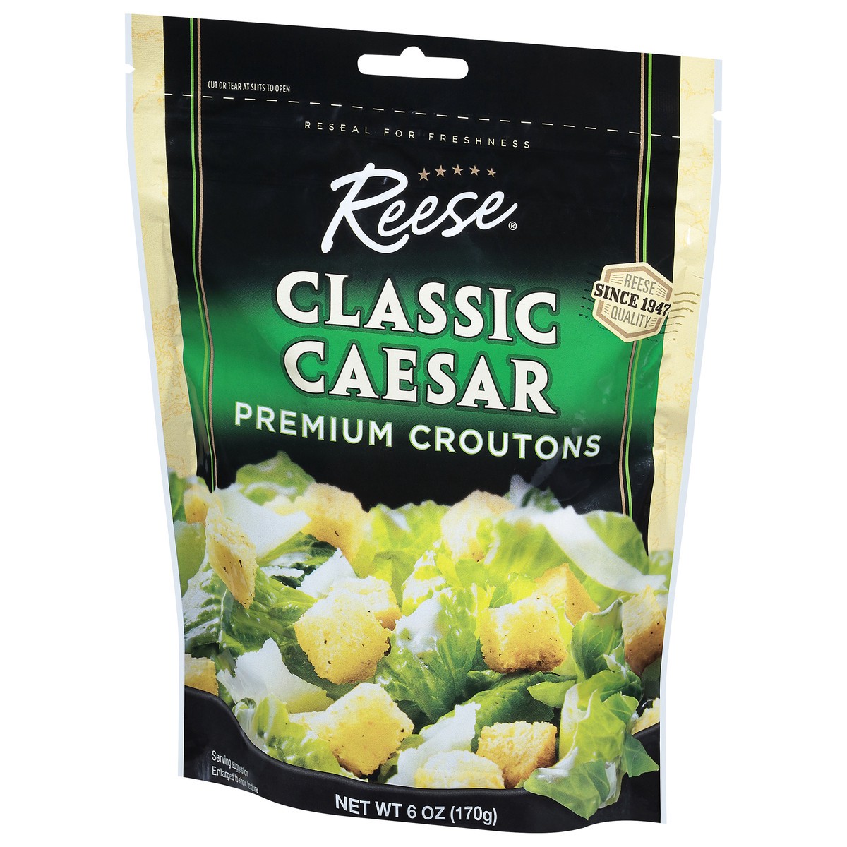 slide 5 of 14, Reese Premium Classic Caesar Croutons 6 oz, 6 oz