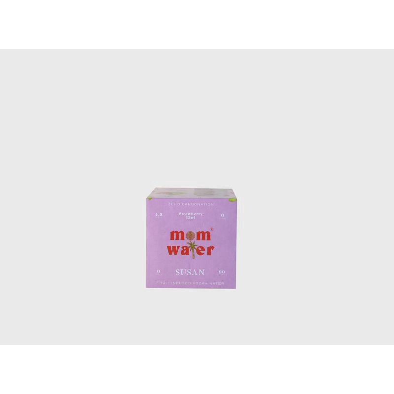 slide 10 of 10, Mom Water Strawberry Kiwi - Susan - 4pk/12 fl oz Cans, 4 ct; 12 fl oz