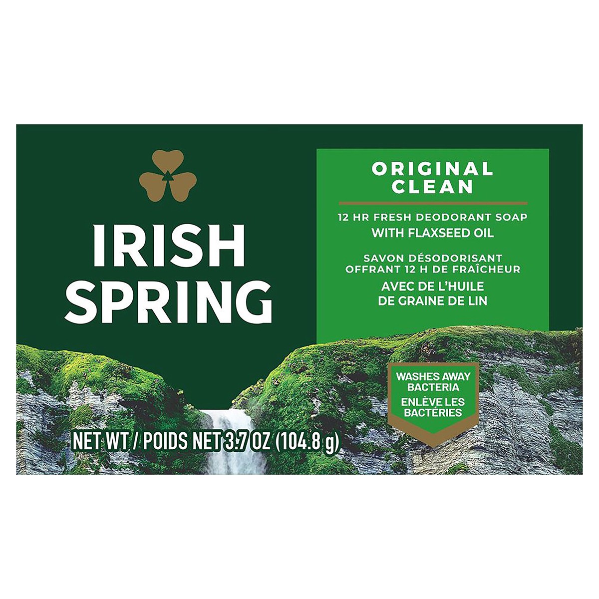 slide 8 of 11, Irish Spring Bar Soap for Men, Original Clean Deodorant Bar Soap, 3.7 Oz, 3.7 oz