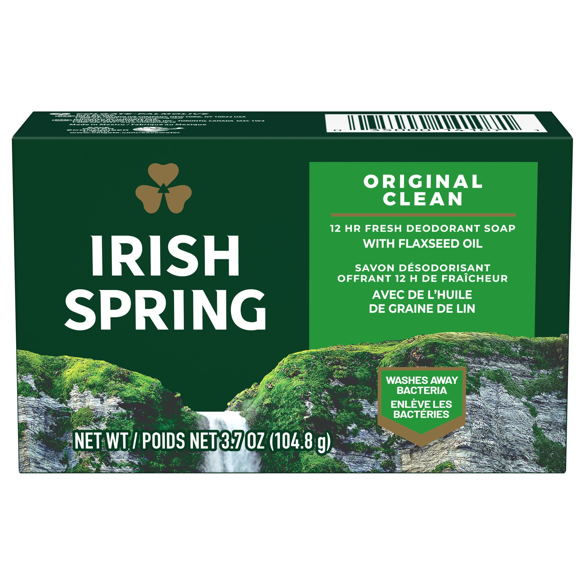 slide 1 of 11, Irish Spring Bar Soap for Men, Original Clean Deodorant Bar Soap, 3.7 Oz, 3.7 oz