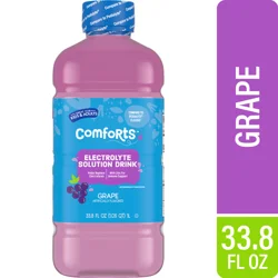 Comforts Grape Flavored Electrolyte Solution Drink