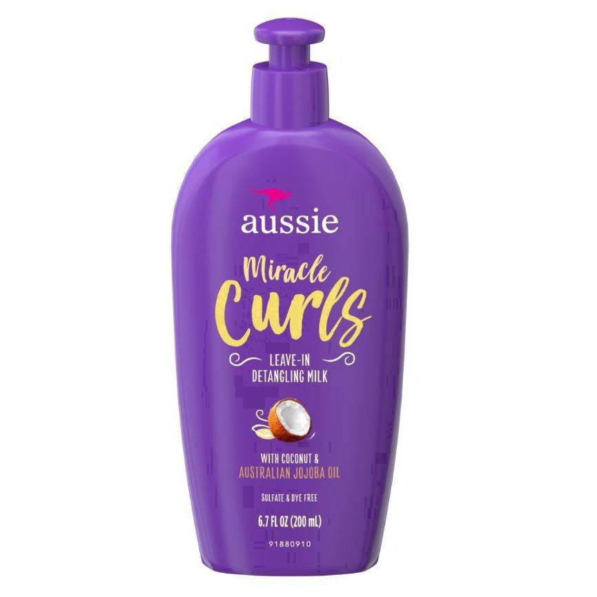 slide 11 of 66, Aussie Miracle Curls Leave-In Detangling Milk, 6.7 fl oz