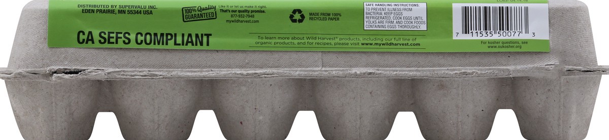 slide 3 of 9, Wild Harvest Brown Cage Free Eggs - 12 ct, 12 ct