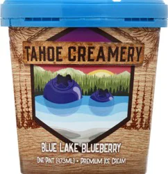 Tahoe Creamery Blue Lake Blueberry Ice Cream 1 pt