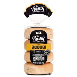 RUSTIK OVEN SOURDOUGH BAGELS