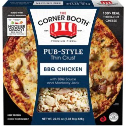 Corner Booth Bbq Chicken Pizza