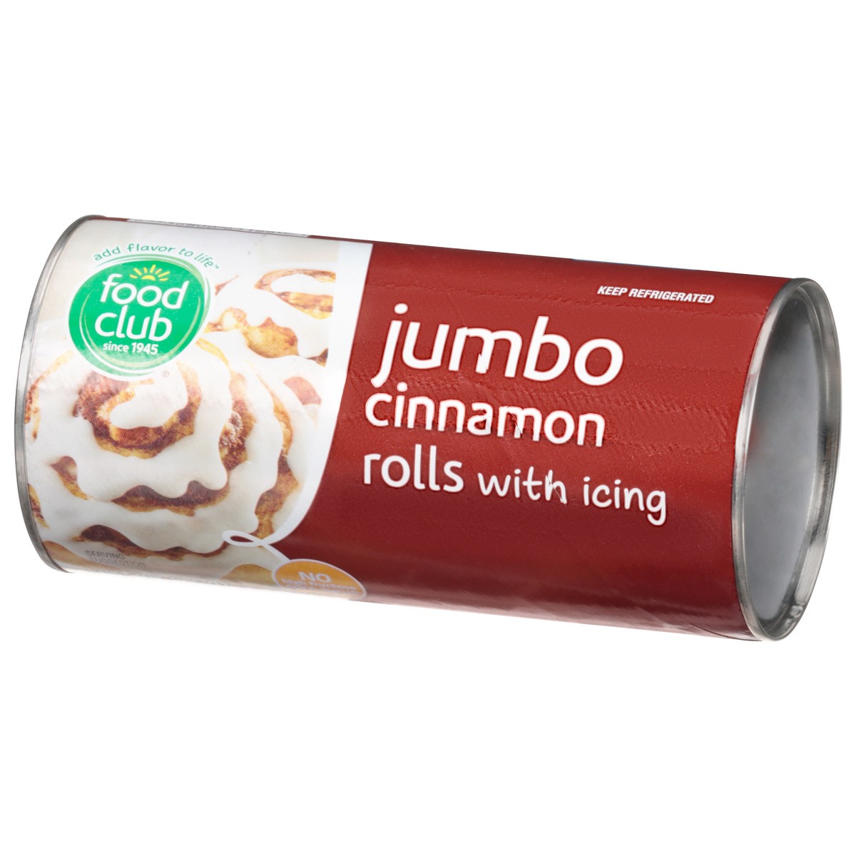 slide 6 of 9, Food Club Original Icing Cinnamon Rolls Jumbo 5 ea, 5 ct