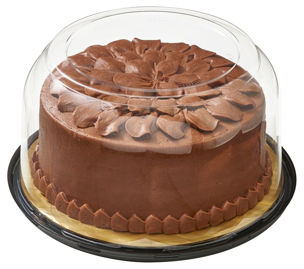 slide 3 of 3, Private Selection® Chocolate Buttercream 4-Layer Cake, 63 oz
