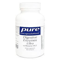slide 1 of 1, Pure Digestive Enzyme Ultra Betaine, 180 ct