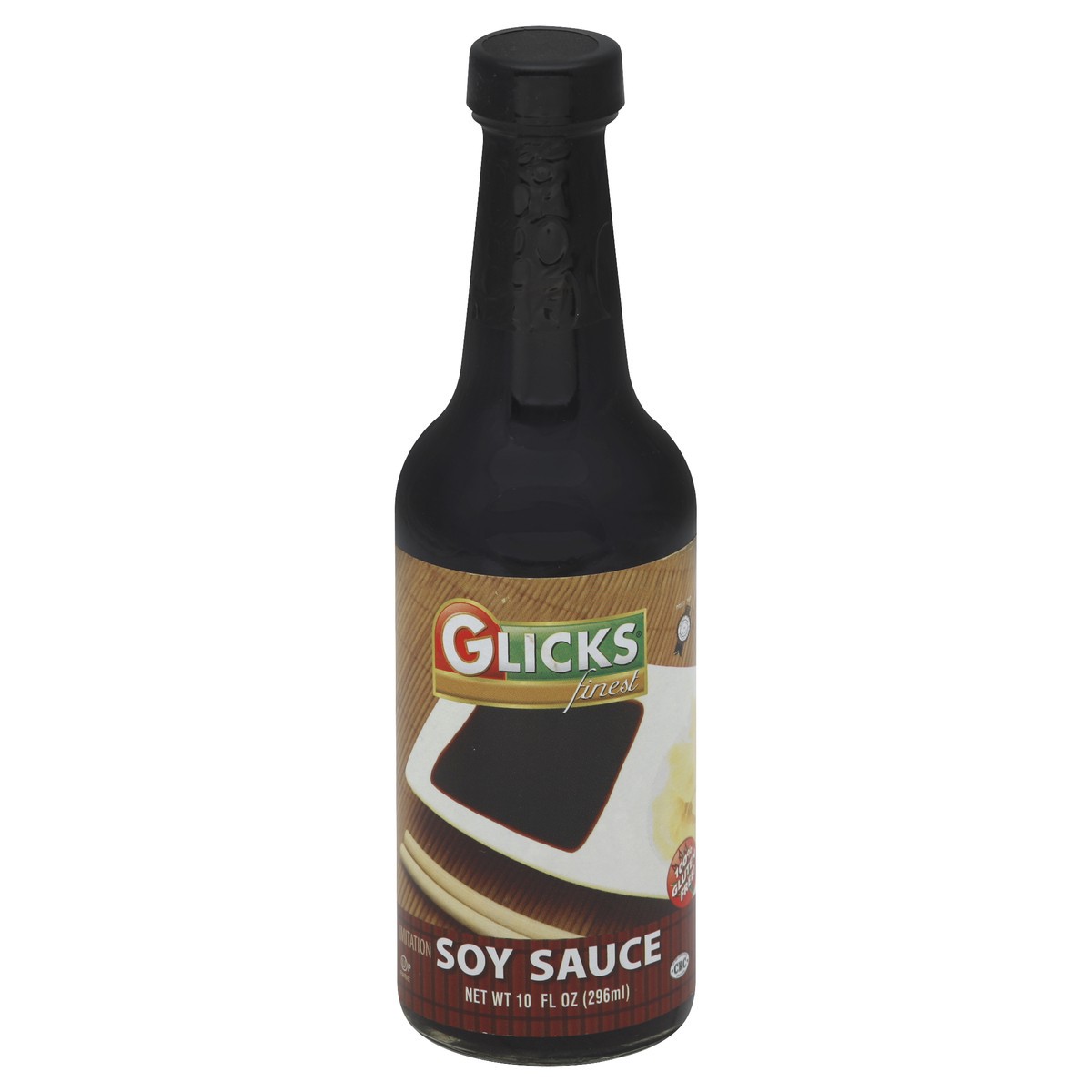 slide 2 of 2, Glicks Imitation Soy Sauce, 10 oz