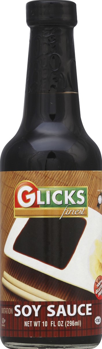 slide 1 of 2, Glicks Imitation Soy Sauce, 10 oz