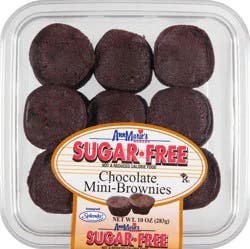 Ann Marie's Sugar-Free Chocolate Mini Brownies 10 oz