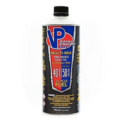 slide 1 of 1, VP Racing Fuels Vp Small Engine Fuels Multi-Mix Gas/Oil Mix For 2-Cycle Equipment - 1 Quart, 32 oz