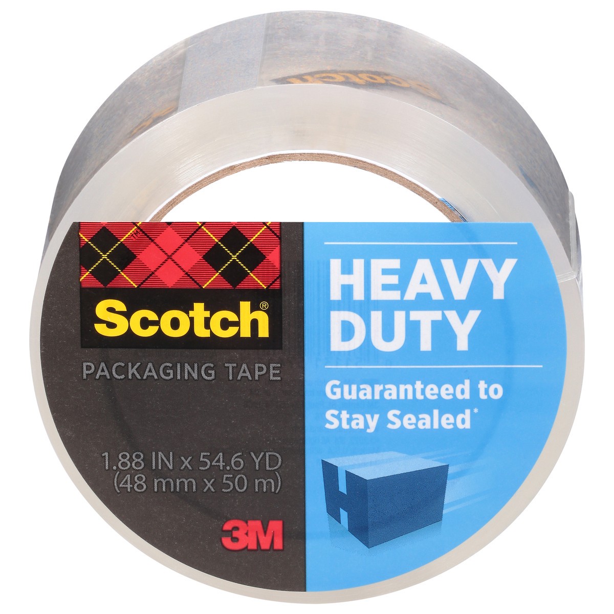 slide 1 of 9, Scotch Clear Package Tape, 1 ct