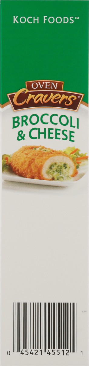 slide 11 of 13, Koch Foods Oven Cravers Broccoli & Cheese Stuffed Chicken Breast 2 Entrees, 2 ct