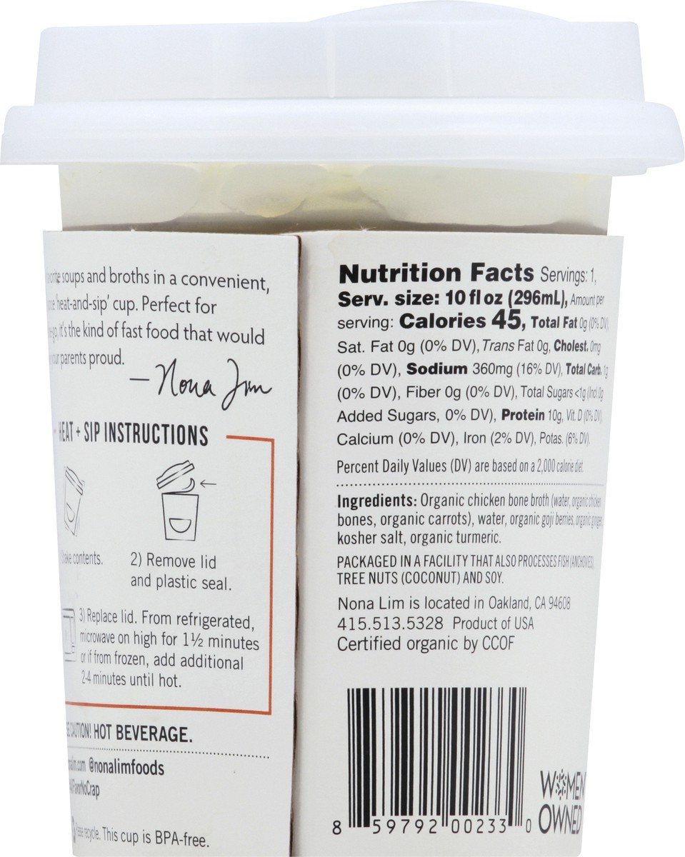 slide 3 of 11, Nona Lim Bone Broth 10 oz, 10 oz