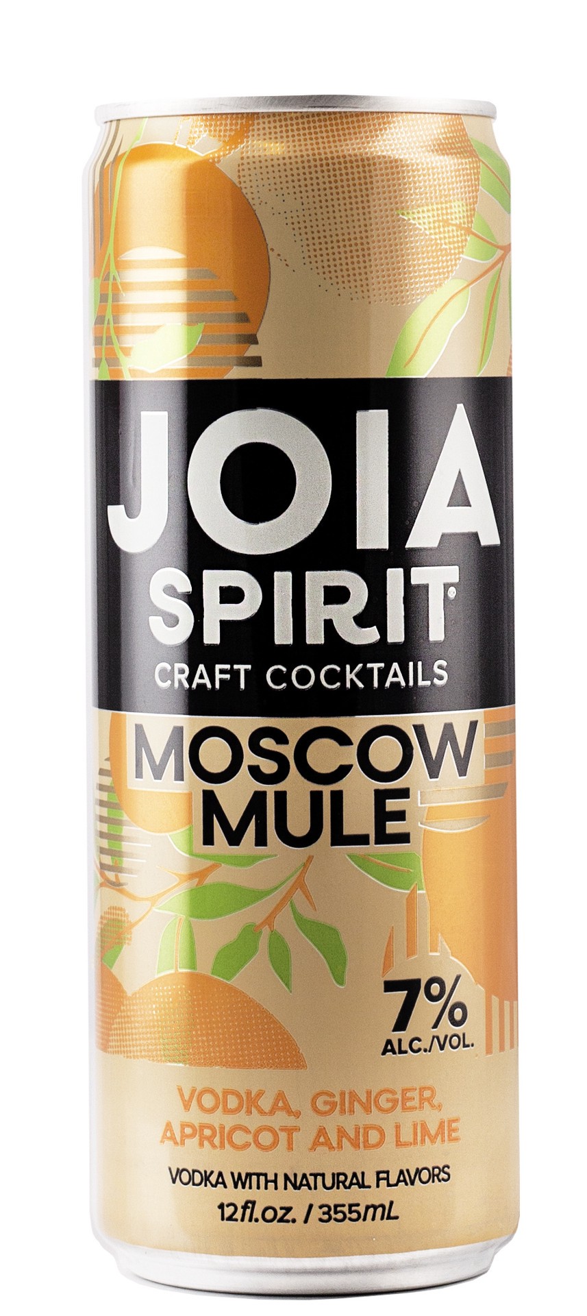 slide 1 of 2, Joia Spirit Sparkling Moscow Mule Craft Cocktail Single Can, 355 ml