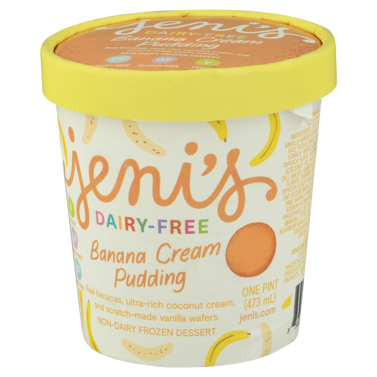 slide 10 of 12, Jeni's Dairy-Free Banana Cream Pudding Frozen Dessert 1 pt, 1 pt