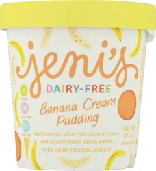 Jeni's Dairy-Free Banana Cream Pudding Frozen Dessert 1 pt
