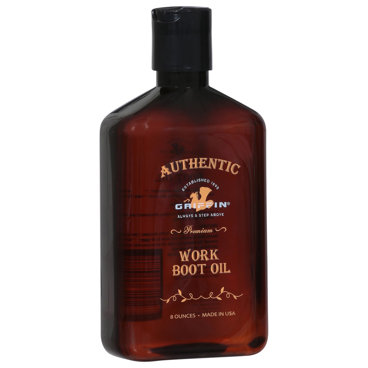 slide 2 of 13, Griffin Bros. Premium Work Boot Oil 8 oz, 8 fl oz