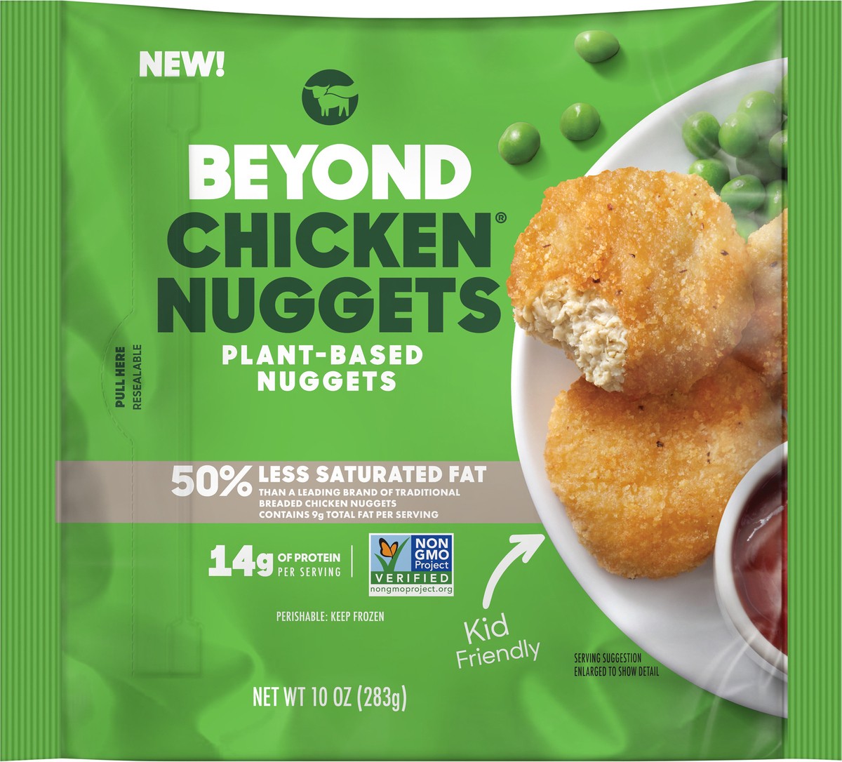 slide 4 of 4, Beyond Chicken Plant-Based Nuggets 10 oz, 10 oz