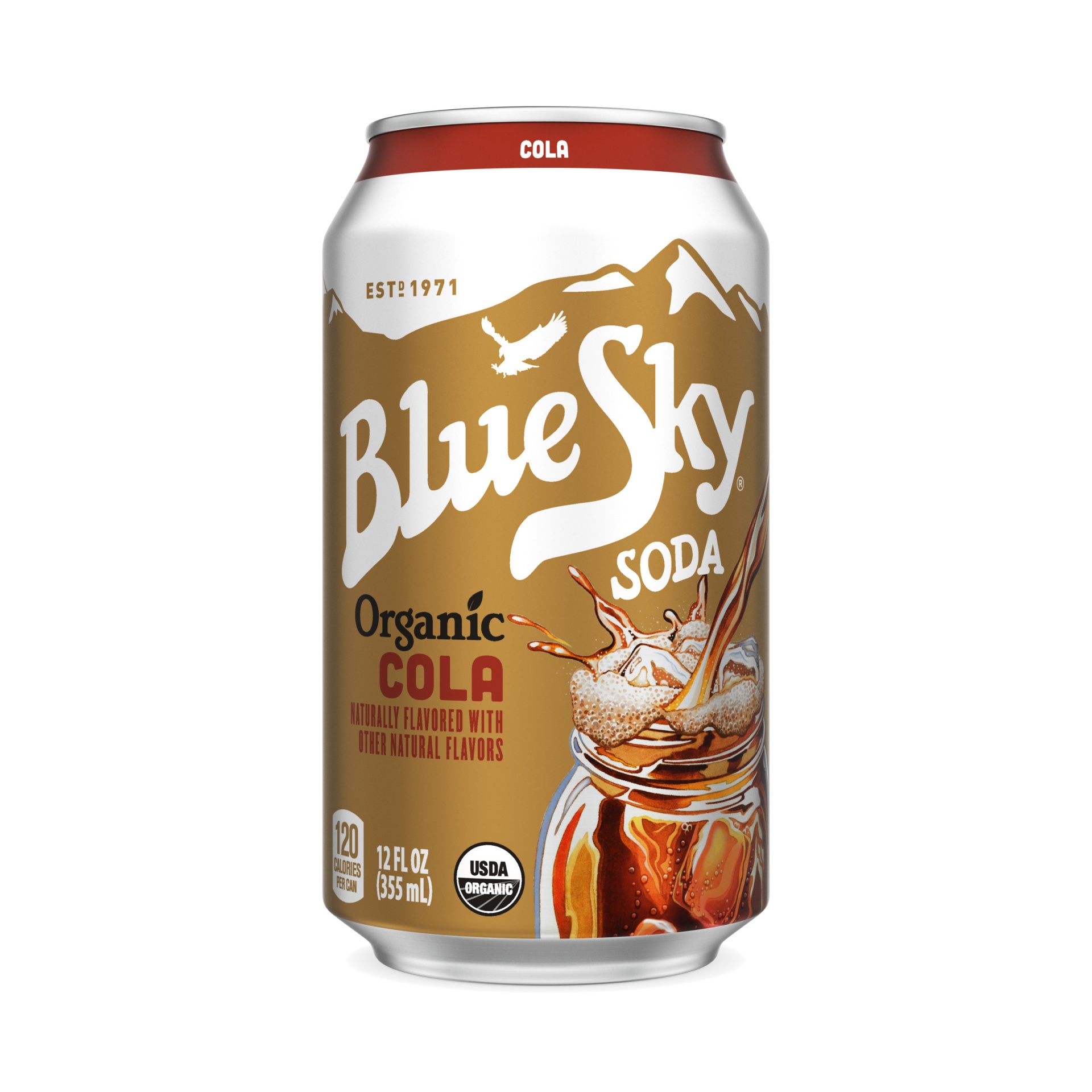 slide 2 of 2, Blue Sky Organic Cola, 6 ct; 12 fl oz