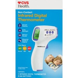 slide 1 of 1, CVS Health Non-Contact Infrared Digital Thermometer, 1 ct