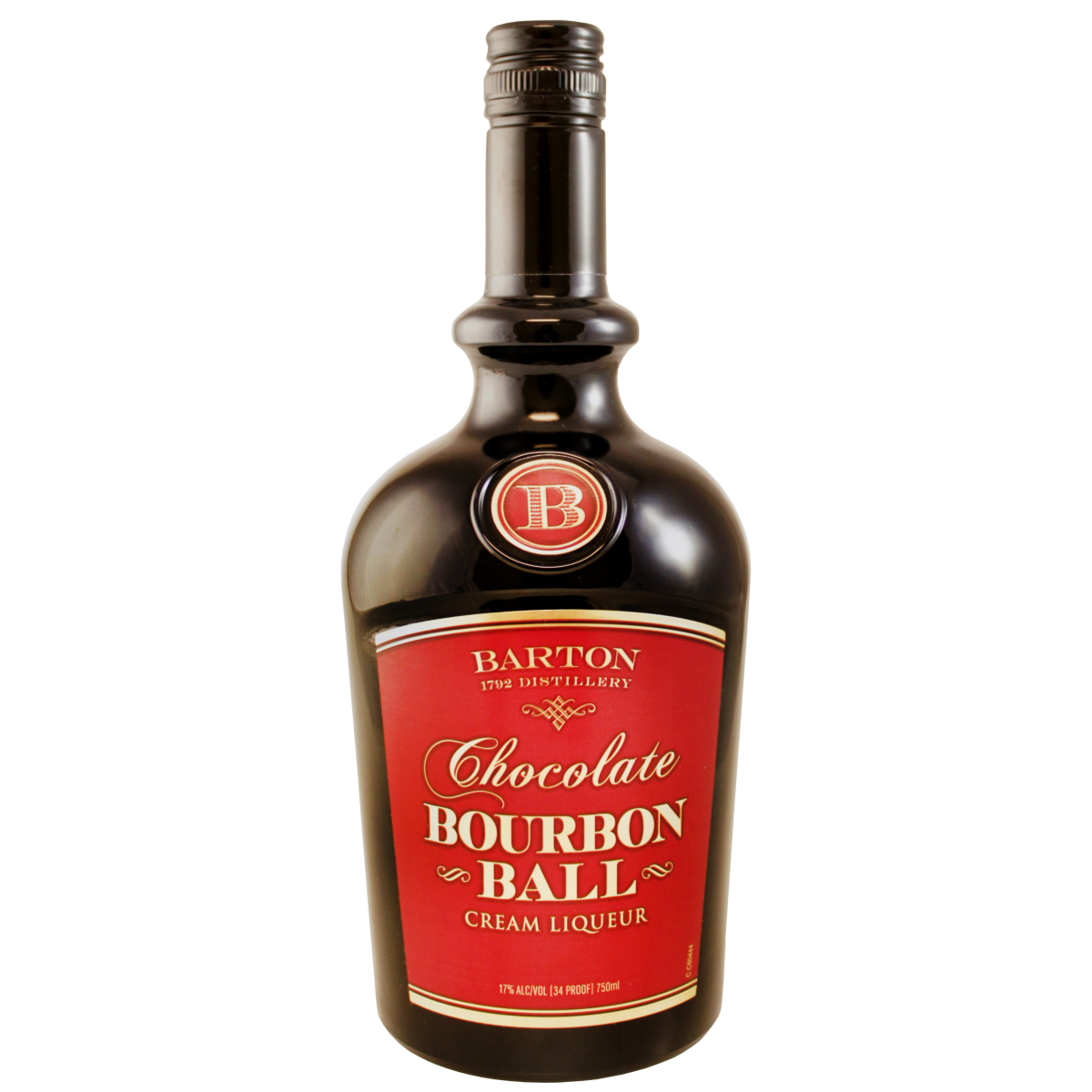 slide 1 of 1, Barton 1792 Distillery Chocolate Bourbon Ball Cream Cream Liqueur, 750 ml