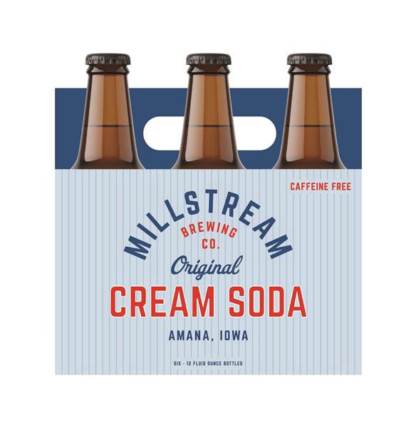 slide 1 of 1, Millstream Cream Soda, 6 ct