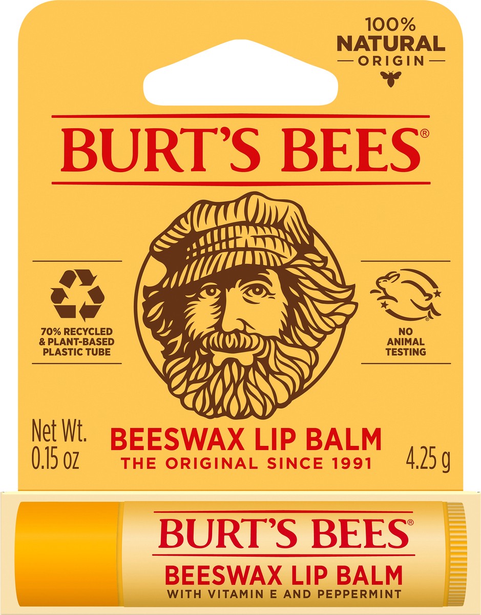 slide 2 of 8, Burt's Bees Lip Balm 0.15 oz, 1 ct