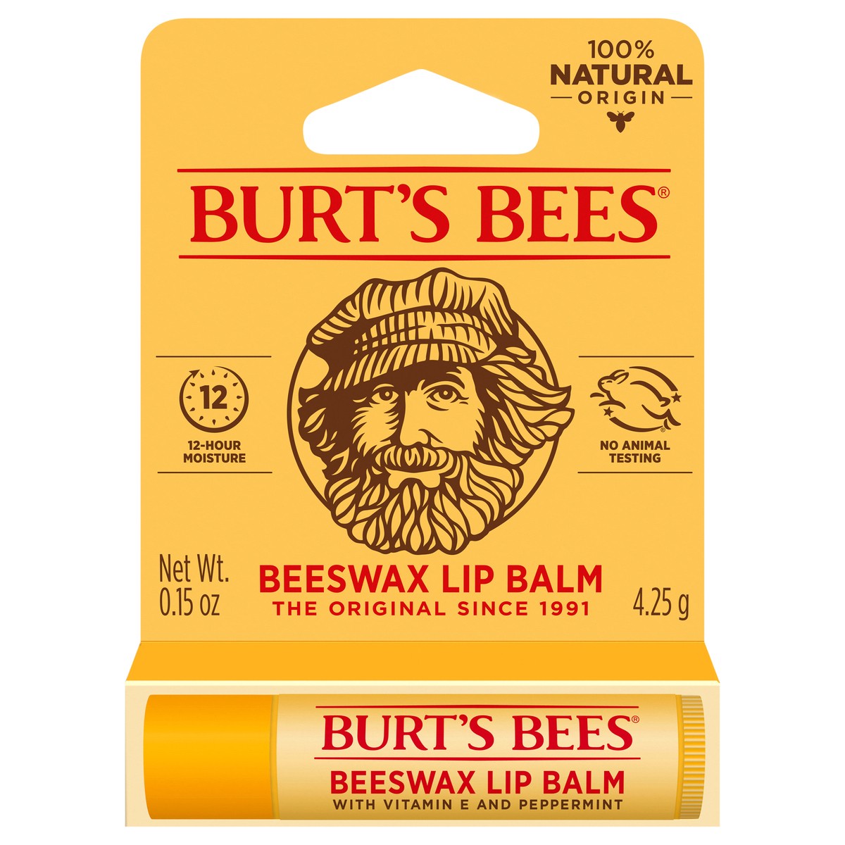 slide 1 of 8, Burt's Bees Lip Balm 0.15 oz, 1 ct