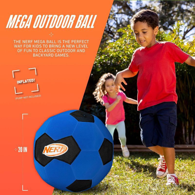 slide 2 of 9, Nerf 20inch Mega Ball, 1 ct