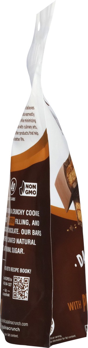 slide 7 of 14, Catalina Crunch 55% Cacao Dark Chocolate Cookie Bar with Peanut Butter 5 - 1.16 oz Bars, 5.8 oz