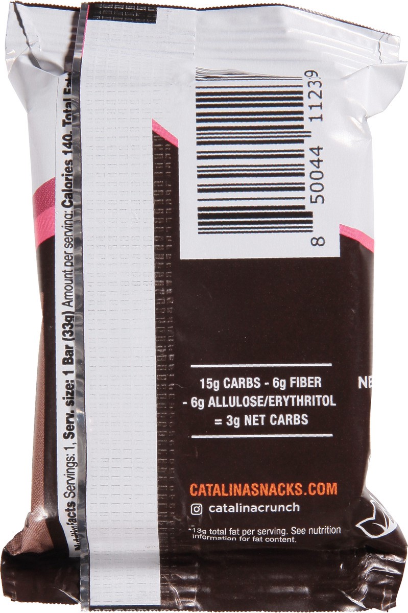 slide 3 of 13, Catalina Crunch Chocolate with Raspberry Flavor Cookie Bar 1.16 oz, 1.16 oz