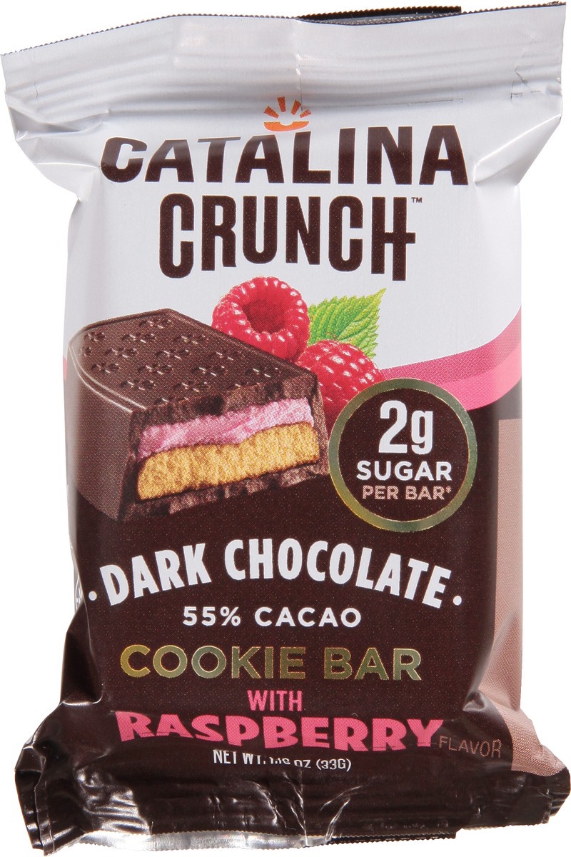 slide 6 of 13, Catalina Crunch Chocolate with Raspberry Flavor Cookie Bar 1.16 oz, 1.16 oz