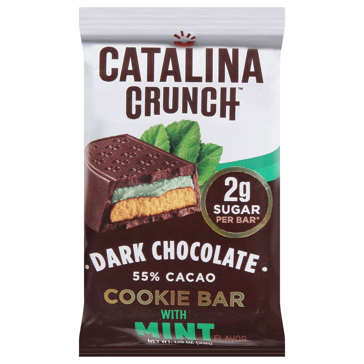 slide 8 of 13, Catalina Crunch Chocolate Cookie Bars, Mint Flavor, 1.16 oz, 1.16 oz