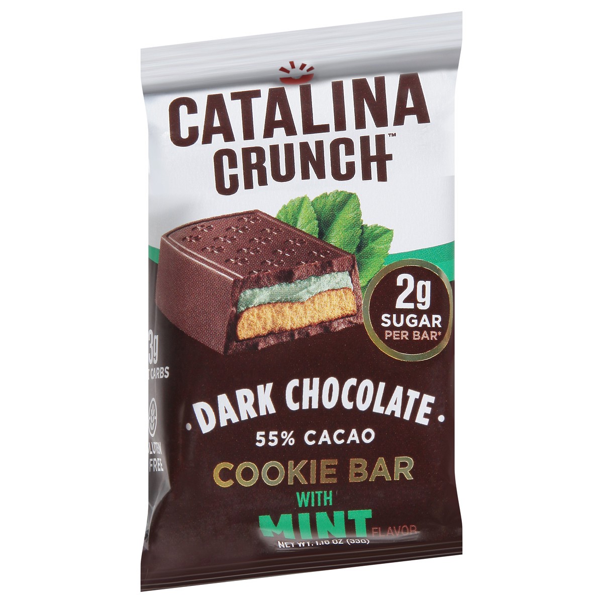 slide 4 of 13, Catalina Crunch Chocolate Cookie Bars, Mint Flavor, 1.16 oz, 1.16 oz