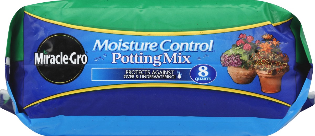 slide 3 of 3, Miracle-Gro Potting Mix 8 qt, 8 qt