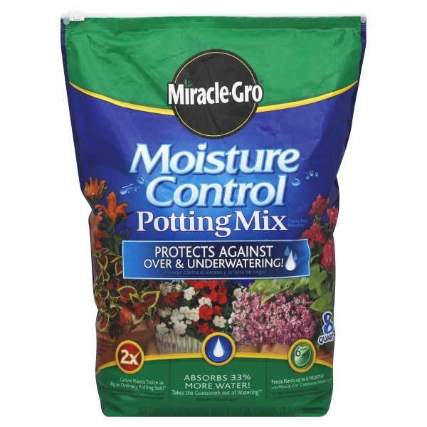 slide 1 of 3, Miracle-Gro Potting Mix 8 qt, 8 qt