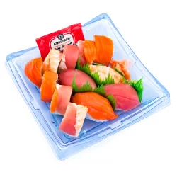 Bento Sushi Rainbow Silver